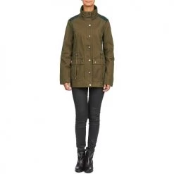 Vêtements Femme Parkas School Rag PEPPER Kaki -Manteaux Soldes Magasin 399399 500 C