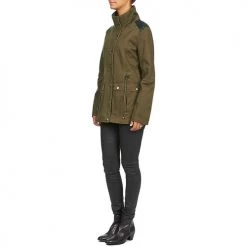 Vêtements Femme Parkas School Rag PEPPER Kaki -Manteaux Soldes Magasin 399399 500 D