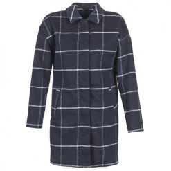 Vêtements Femme Manteaux Vila VILERKA Marine