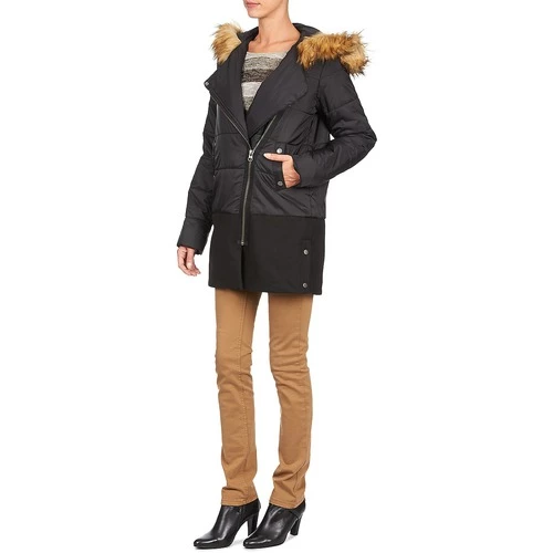 Vêtements Femme Doudounes Chipie EDITHE Noir 6 Vêtements Femme Doudounes Chipie EDITHE Noir – Image 4