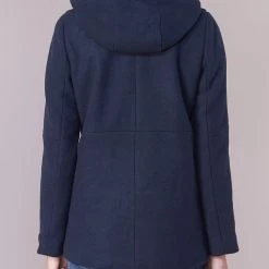 Vêtements Femme Manteaux Moony Mood FANIO Marine -Manteaux Soldes Magasin 4227416 500 E