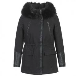 VĂȘtements Femme Parkas Moony Mood FOUINI Noir
