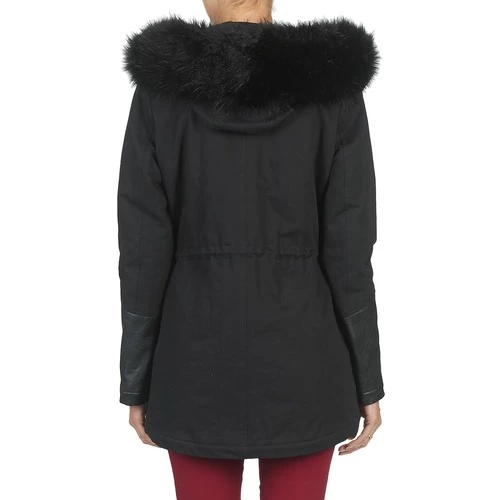 Vêtements Femme Parkas Moony Mood FOUINI Noir 7 Vêtements Femme Parkas Moony Mood FOUINI Noir – Image 5