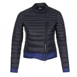 Vêtements Femme Doudounes Armani jeans BEAUJADO Noir / Bleu