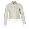 Vêtements Femme Doudounes Armani jeans BEAUJADO Beige / Blanc