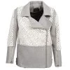 Vêtements Femme Manteaux Eleven Paris FLEITZ Gris / Beige -Manteaux Soldes Magasin 448521 500 A
