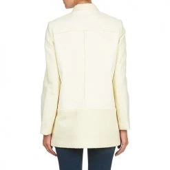 Vêtements Femme Manteaux Sisley NEVOLA Blanc -Manteaux Soldes Magasin 452093 500 E