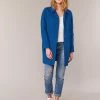 Vêtements Femme Manteaux Benetton JOPILO Bleu 1 Vêtements Femme Manteaux Benetton JOPILO Bleu -Manteaux Soldes Magasin 4750621 500 B