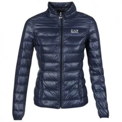 Vêtements Femme Doudounes Emporio Armani EA7 TRAIN CORE LADY W LT DOWN JACKET Marine