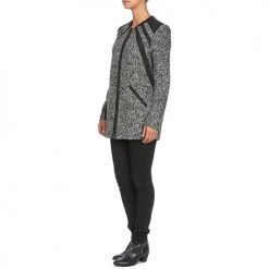 Vêtements Femme Manteaux Yas TRINA Gris -Manteaux Soldes Magasin 496134 500 D