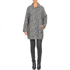 Vêtements Femme Manteaux Kookaï SARAH Gris -Manteaux Soldes Magasin 553358 500 C