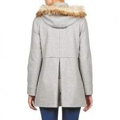 Vêtements Femme Manteaux Kookaï ALEXI Gris 11 Vêtements Femme Manteaux Kookaï ALEXI Gris -Manteaux Soldes Magasin 553418 500 E