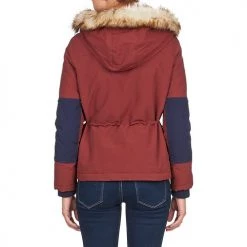 Vêtements Femme Parkas Kookaï KATE Bordeaux -Manteaux Soldes Magasin 553455 500 E