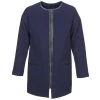 Vêtements Femme Manteaux Naf Naf ALYSON Marine -Manteaux Soldes Magasin 573052 500 A