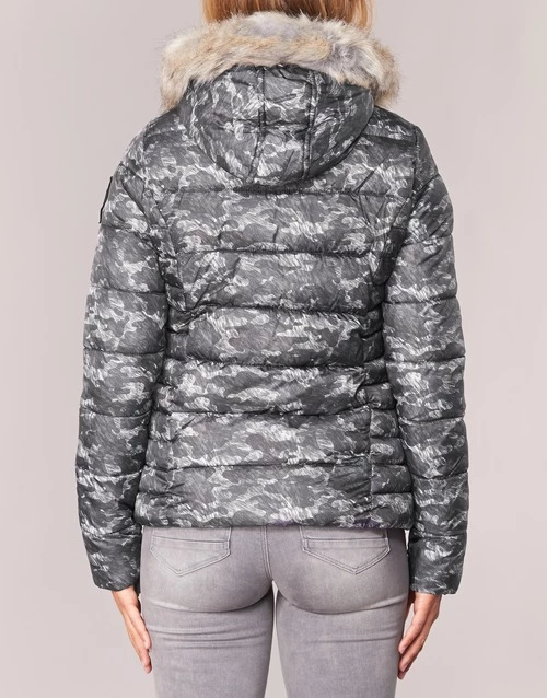 Vêtements Femme Doudounes Kaporal BASIL Gris 7 Vêtements Femme Doudounes Kaporal BASIL Gris – Image 5