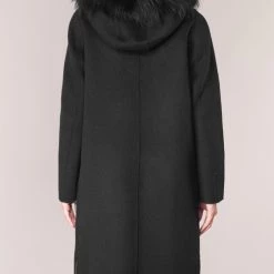 Vêtements Femme Manteaux Oakwood YALE BI Noir / Gris -Manteaux Soldes Magasin 5931398 500 E