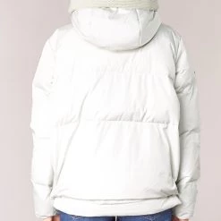 Vêtements Femme Doudounes Oxbow VRACE Ivoire -Manteaux Soldes Magasin 5931876 500 E