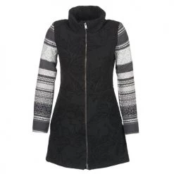 Vêtements Femme Manteaux Desigual GRAME Noir -Manteaux Soldes Magasin 6007320 500 A