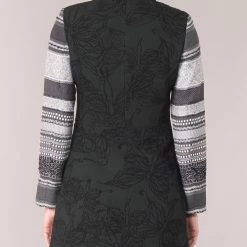 Vêtements Femme Manteaux Desigual GRAME Noir -Manteaux Soldes Magasin 6007320 500 E