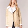 Vêtements Femme Manteaux Betty London HARMI Beige -Manteaux Soldes Magasin 6029583 500 B