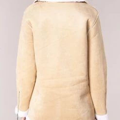 Vêtements Femme Manteaux Betty London HARMI Beige -Manteaux Soldes Magasin 6029583 500 E