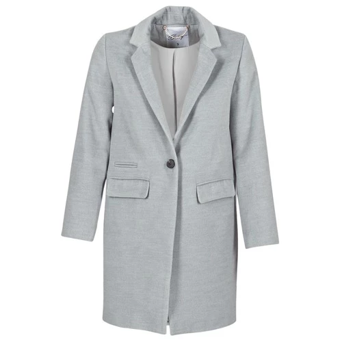 Vêtements Femme Manteaux Betty London HODISSE Gris 4 Vêtements Femme Manteaux Betty London HODISSE Gris – Image 2