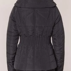 Vêtements Femme Doudounes Morgan GSPEKO Noir -Manteaux Soldes Magasin 6089603 500 E