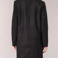 Vêtements Femme Manteaux Vila VICAMDON Noir -Manteaux Soldes Magasin 6131450 500 E