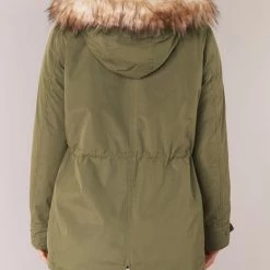 Vêtements Femme Parkas Vila VICLOVER Kaki 11 Vêtements Femme Parkas Vila VICLOVER Kaki -Manteaux Soldes Magasin 6131459 500 E