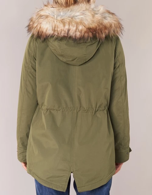 Vêtements Femme Parkas Vila VICLOVER Kaki 7 Vêtements Femme Parkas Vila VICLOVER Kaki – Image 5