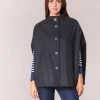 Vêtements Femme Manteaux Armor Lux GIRAUD Marine -Manteaux Soldes Magasin 6162830 500 B