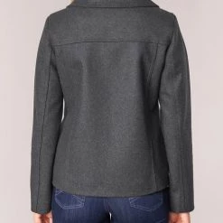 Vêtements Femme Manteaux Armor Lux MARTIC Gris -Manteaux Soldes Magasin 6162831 500 E