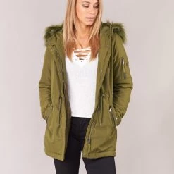 Vêtements Femme Parkas Vero Moda CANDY Kaki