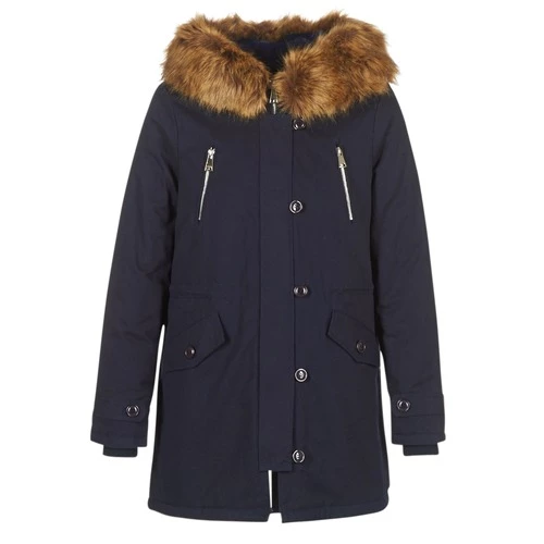 Vêtements Femme Parkas Betty London HARI Marine 4 Vêtements Femme Parkas Betty London HARI Marine – Image 2