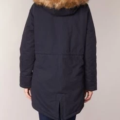 Vêtements Femme Parkas Betty London HARI Marine 11 Vêtements Femme Parkas Betty London HARI Marine -Manteaux Soldes Magasin 6331582 500 E