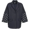 Vêtements Femme Manteaux Manoush CABOCHON Marine -Manteaux Soldes Magasin 704768 500 A