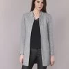 Vêtements Femme Manteaux Only SOHO Gris -Manteaux Soldes Magasin 7271569 500 B