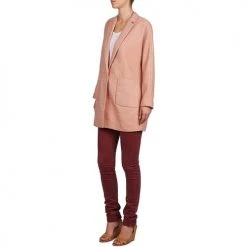 Vêtements Femme Manteaux Yumi AEKA Rose -Manteaux Soldes Magasin 750869 500 D