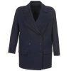 Vêtements Femme Manteaux Joseph DOBBLE Marine -Manteaux Soldes Magasin 769987 500 A