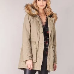 VĂȘtements Femme Parkas Moony Mood GARNO Beige