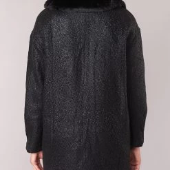 Vêtements Femme Manteaux Molly Bracken QUIEN Noir 11 Vêtements Femme Manteaux Molly Bracken QUIEN Noir -Manteaux Soldes Magasin 7762045 500 E