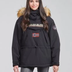 Vêtements Femme Parkas Napapijri SKIDOO Noir