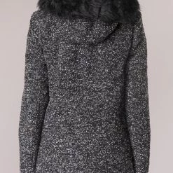 Vêtements Femme Manteaux Smash BATUATA Gris -Manteaux Soldes Magasin 7762599 500 E