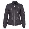 Vêtements Femme Doudounes Diesel W-BLANKYT Noir -Manteaux Soldes Magasin 7816581 500 A