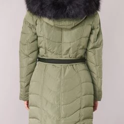 Vêtements Femme Doudounes S.Oliver LANGILA Kaki -Manteaux Soldes Magasin 7837246 500 E