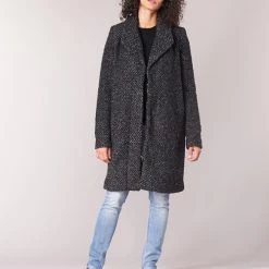 Vêtements Femme Manteaux Vila VICAT Noir