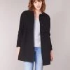 Vêtements Femme Manteaux Sisley FAREDA Noir -Manteaux Soldes Magasin 7882383 500 B