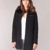 Vêtements Femme Manteaux Desigual COLLINE Noir -Manteaux Soldes Magasin 7908180 500 B