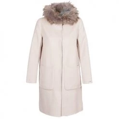 Vêtements Femme Manteaux Oakwood YALE BI Beige / Gris -Manteaux Soldes Magasin 8024291 500 A