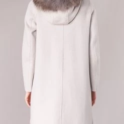 Vêtements Femme Manteaux Oakwood YALE BI Beige / Gris -Manteaux Soldes Magasin 8024291 500 E